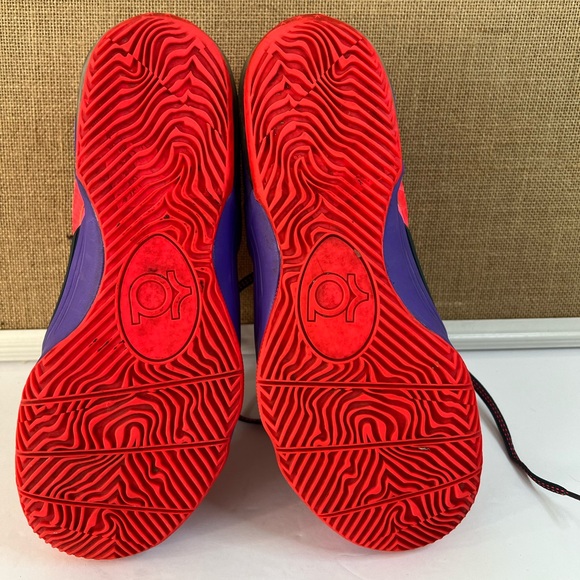 Nike KD 7 GS Color: Hyper Punch/Hyper Grape-Magnet Grey Size 7 Youth - Picture 12 of 13